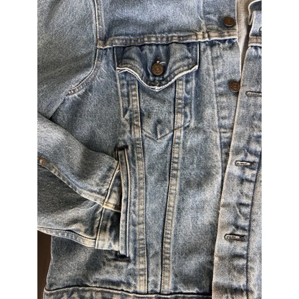 Vintage 80s Levis 70506 Denim Jacket 40 Made in USA Workwear Denim